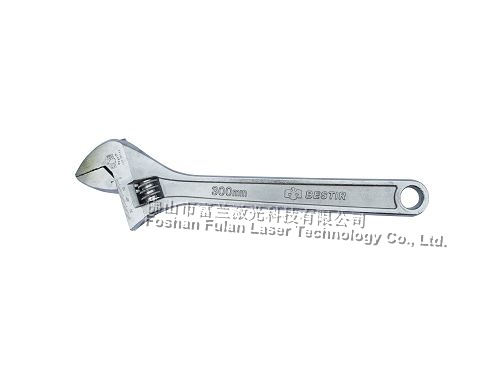 Metal spanner laser marking